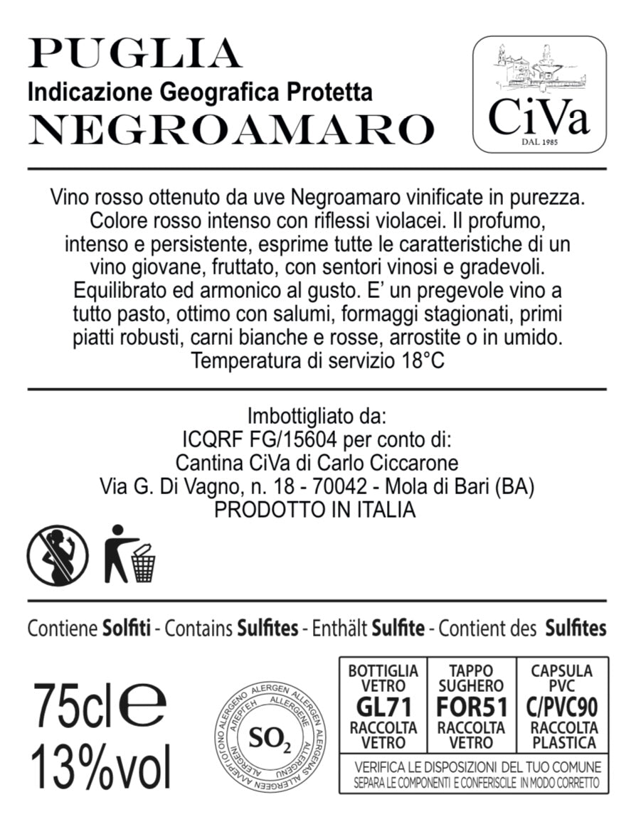 Scacco Negroamaro Rosso